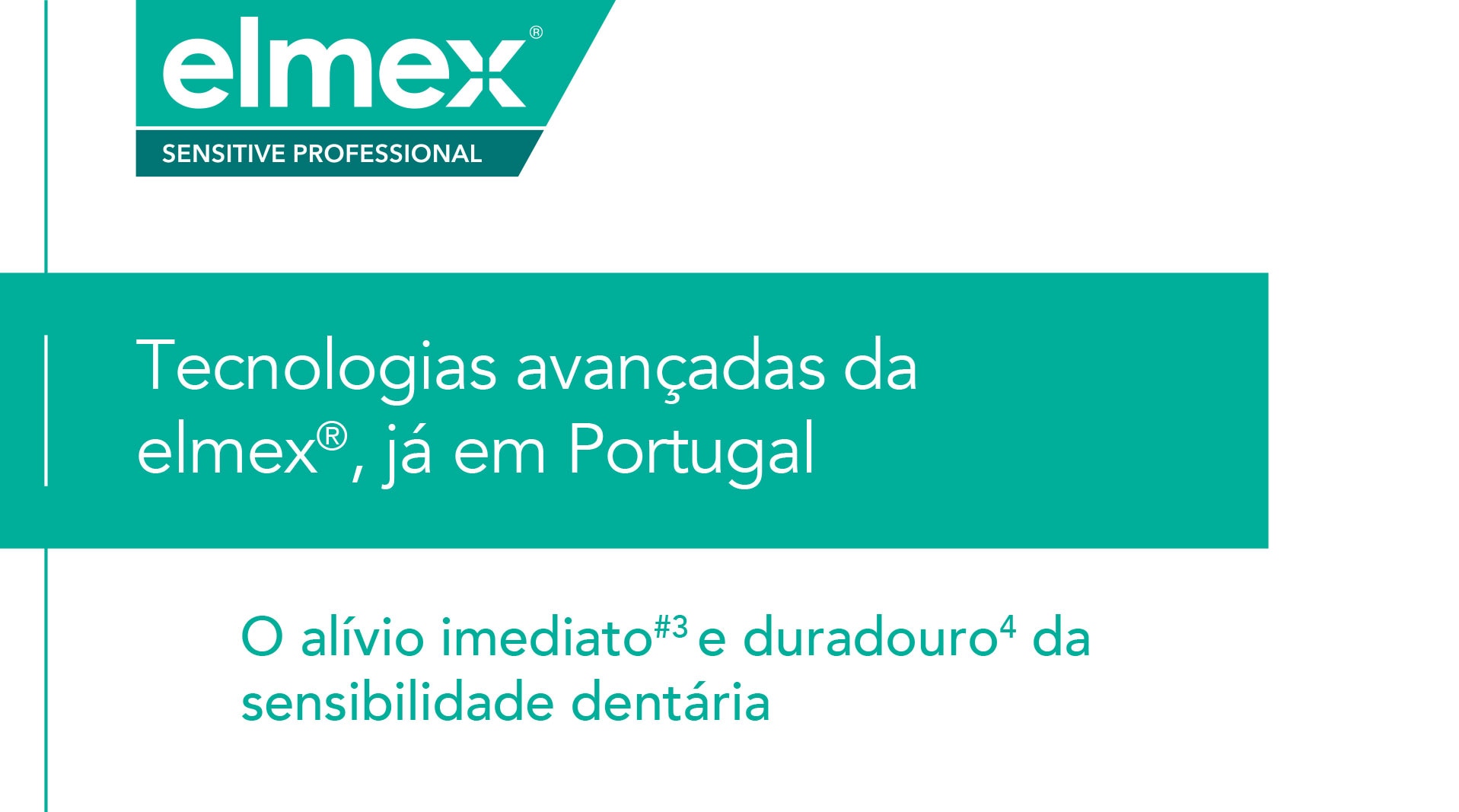 Folheto para farmacêuticos elmex sensitive professional